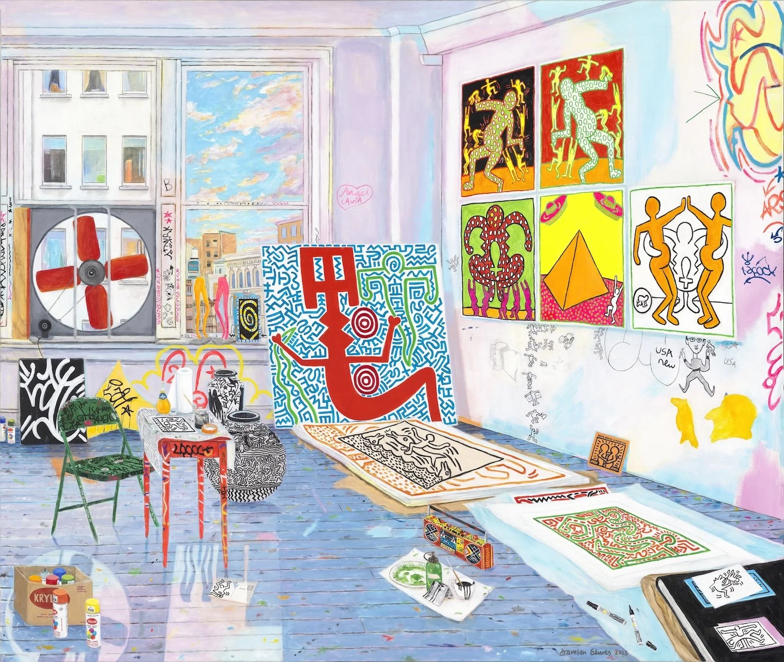 Damian Elwes | Art Studio